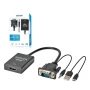 Conversor Vga Para Hdmi Exbom Cc-vha30 C/ Audio Cod: 5216