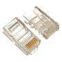 Conector Rj45 Cat5e C/ 100 ( P/ Cabo de Rede ) Cod: 3267 Conector Rj45 Cat5e C/ 100 ( P/ Cabo de Rede ) Cod: 3267