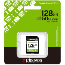 Micro Sd. 128gb Kingston 150mb/s Canvas Select Plus C10 U1 V10 A1 Cod: 5371