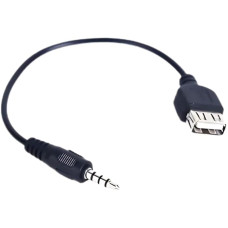 Cabo Audio P2 X Usb Femea 20cm - Cod: 2328