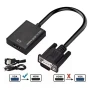 Conversor Vga Para Hdmi Shinka C/ Audio Cod: 4390