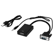 Conversor Vga Para Hdmi Shinka C/ Audio Cod: 4390