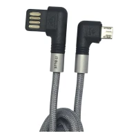 Cabo Celular V8 90 Graus 1m 5v 2.4a It-blue Le-870v- Cod: 5324