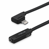 Adaptador Lightning X P2 Audio Femea It Blue Le-0157 - Cod: 4453