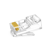Conector Rj45 Cat6 C/ 100 ( P/ Cabo de Rede ) - Cod: 3482