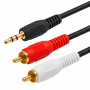 Cabo Audio P2 X 2 Rca Macho 1.5m Cod: 324 Cabo Audio P2 X 2 Rca Macho 1.5m Cod: 324