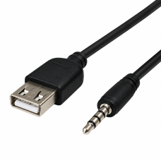Cabo Audio P2 X Usb Femea 20cm - Cod: 2328