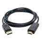 Cabo Displayport X Hdmi 4k 60 Mhz 1.8 Metros Cod: 5465