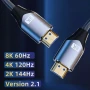 Cabo Hdmi 8k Ver.2.1 / 2.0mts Tomate Mhd-8002 Cod: 5238