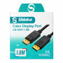 Cabo Displayport X Displayport 4k 1.8 Metros 60 Mhz Cod: 5519