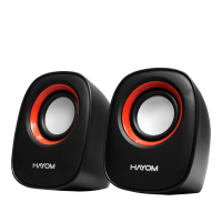 Caixa de Som 2.0 Hayom Km2500 Cod: 5165