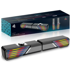 Caixa de Som. 10w Knup Kp-ro824 Rgb Preta - Cod: 4516