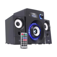 Caixa de Som. 16w Knup Kp-6022bh 2.1 ( Bluetooth/sd/ Radio)- Cod: 3735