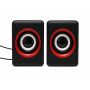 Caixa de Som. 3w Speeker Ht-208 Preta Cod: 5552
