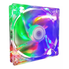 Cooler Fan P/ gabinete 14x14cm C/4led Colorido 12v 2500rpm - Cod: 4600