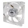 Cooler Fan P/ gabinete 8x8cm Com 4 Led Colorido 12v 2500rpm - Cod: 4500