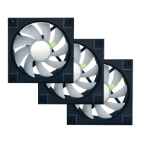 Cooler Kit C/3 Fan Dex Dx-123d-pt ( C/27 Led Argb 120mm ) - Cod: 4645