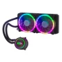 Cooler Water Rgb Hidro Gamer Dex Dx-240c Preto Cod: 5310 Cooler Water Rgb Hidro Gamer Dex Dx-240c Preto Cod: 5310