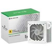 Fonte Atx 500wr Branca Bluecase Blu500-atps2w ( Bivolt Auto)- Cod: 5453