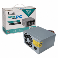 Fonte Atx 350wr Dmix A-350w 110v-230v ( Chaveada ) - Cod: 4967