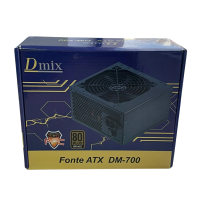 Fonte Atx 80 Plus Bronze 700wr Dmix Dm-700 ( Bivolt Auto )- Cod: 4650