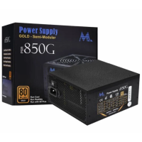 Fonte Atx Real 80 Plus Gold 850w Mtek Psr-850g Semi- Modular - Cod: 4283