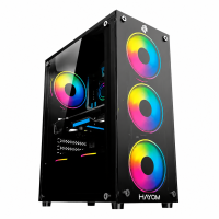 Gabinete Gamer Hayom Gb1749 C/ 4 Fans Rgb - Cod: 4794