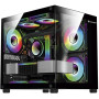 Gabinete Gamer Aquario Hayom Gb1791 C/ 4 Fans Preto- Cod: 5431