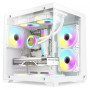 Gabinete Gamer Aquario Hayom Gb1791 Branco C/ 4 Fans - Cod: 5431