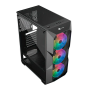 Gabinete Gamer Hayom Gb1710 C/ 3 Fans Rgb - Cod: 4792