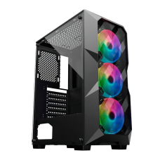 Gabinete Gamer Hayom Gb1710 C/ 3 Fans Rgb - Cod: 4792