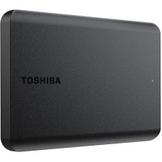 Hd Externo 1tb Toshiba Canvio Basics Hdtb510xk3aa Preto Cod: 5442