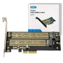 Placa Pci-e 8x P/ M.2 Sata e Nvme Knup Kp-ad136 - Cod: 5002