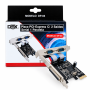 Placa Pci-e Dex Dp-03 C/ Paralela + 2 Saidas Serial - Cod: 663 Placa Pci-e Dex Dp-03 C/ Paralela + 2 Saidas Serial - Cod: 663