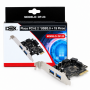 Placa Pci-e Usb 3.0 Dex Dp-23 ( 2 Saidas Usb 3.0 + 1 Interna ) - Cod: 4644 Placa Pci-e Usb 3.0 Dex Dp-23 ( 2 Saidas Usb 3.0 + 1 Interna ) - Cod: 4644