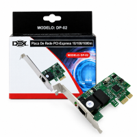 Placa Rede Pci-e Gigalan Dex Dp-02 10/100/1000 Cod: 3055