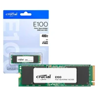 Hd M.2 Nvme 480gb Crucial E100 2500/4700 Mb/s - Cod: 5022