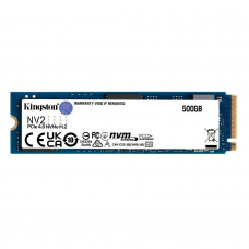 Hd M.2 Nvme 500gb Kingston Nv2 Snvs/500g 2100/3500 Mb/s - Cod: 4164