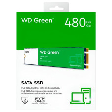 Hd M.2 Sata 480gb Western Green Sata3 Wds480g3g0b Cod: 2838