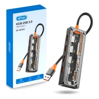 Hub Type c / 5 Portas Knup Kp-hb506 ( 4usb3.0+ 1 Type c ) Cod: 5436
