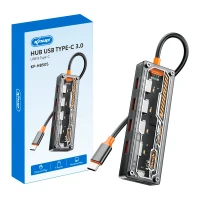 Hub Type c / 5 Portas Knup Kp-hb505 ( 4usb3.0+ 1 Type c ) - Cod: 5436