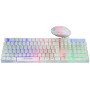 Teclado + Mouse Gamer Branco Rgb Hoopsom Tpc-096kb - Cod: 4917