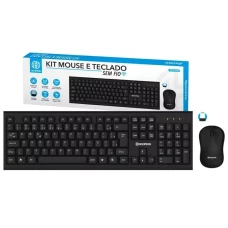 Teclado + Mouse S/ Fio Hoopson Tpc-077ks -  Cod: 4986