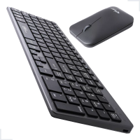 Teclado + Mouse S/ Fio Recarregavel Knup Kp-te117 Cod: 1825