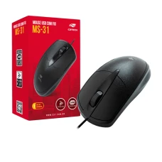 Mouse Office C3tech Ms-31bk Preto - Cod: 5070