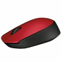 Mouse Sem Fio Logitech M170 Vermelho Nano Cod: 3401