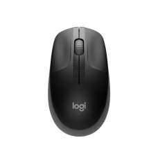Mouse Sem Fio Logitech M190 Cinza Grande - Cod: 3827