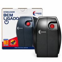 Estabilizador Es-300va Coletek Mono 115v ( 4 Tomadas ) Cod: 5600