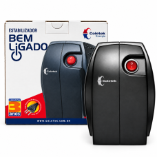 Estabilizador Es-300va Coletek Mono 115v ( 4 Tomadas ) Cod: 5600