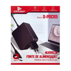 Fonte Notebook Usb-c 65w 20v 3.25a ( Type c ) Cod: 4338